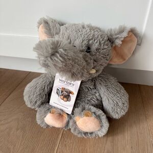 Warmies elephant stuffed animal heating pad